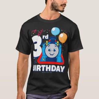 Kids Thomas & Friends Happy 3. Geburtstag  T-Shirt