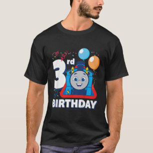 Kids Thomas Friends Happy 3. Geburtstag T-Shirt