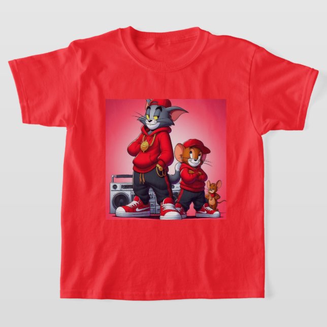 Kids Tom und Jerry T - Shirt (Ablage )