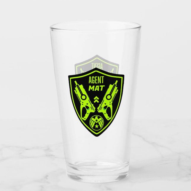 Kids Toy Dart Gun Battle Glas (Vorderseite)