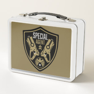 Kids Toy Dart Gun Battle Metall Brotdose