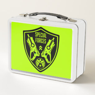 Kids Toy Dart Gun Battle Metall Brotdose