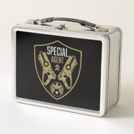 Kids Toy Dart Gun Battle Metall Brotdose