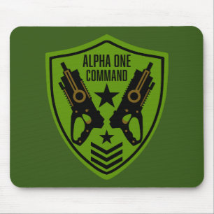 Kids Toy Dart Gun Battle Mousepad