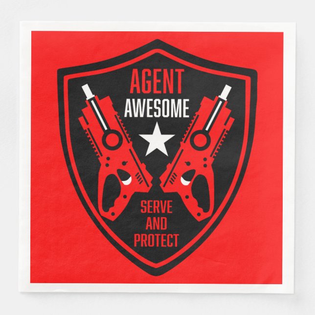 Kids Toy Dart Gun Battle Serviette (Vorderseite)