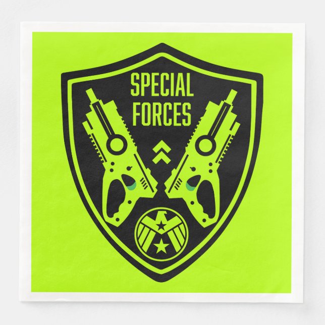 Kids Toy Dart Gun Battle Serviette (Vorderseite)