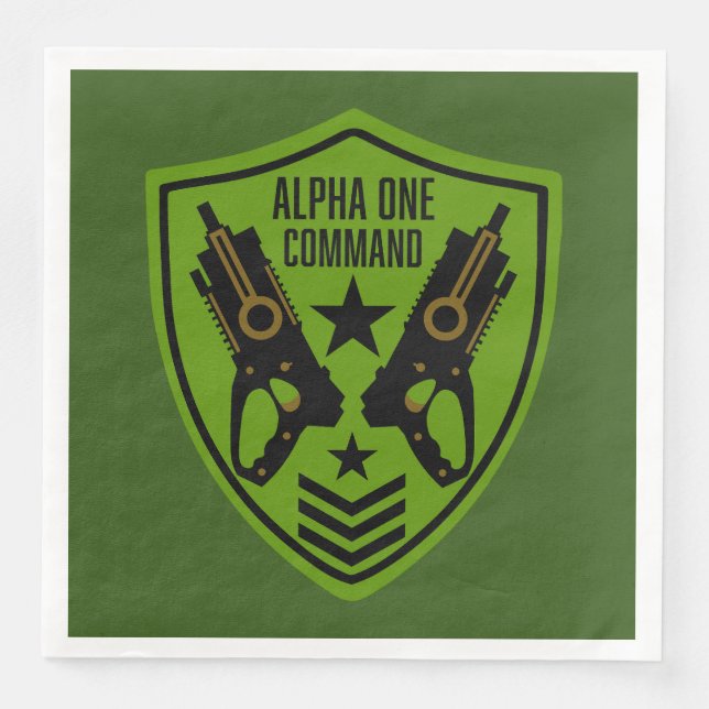 Kids Toy Dart Gun Battle Serviette (Vorderseite)