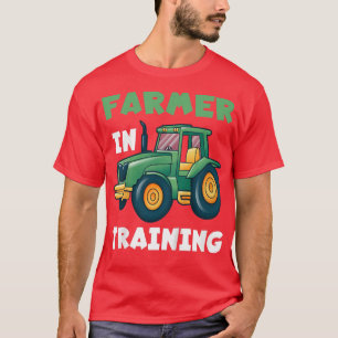 Kids Tractor Boy Future Bauer in der Ausbildung T-Shirt