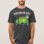 Kids Trash Bin Birthday Boy Garbage Trucks Toddler T-Shirt<br><div class="desc">Kids Trash Bin Birthday Boy Garbage Trucks Toddler  .</div>