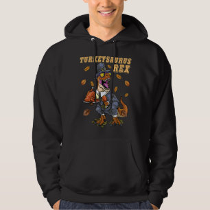 Kids Turkeysaurus Rex Dab Turkey Dino Kleinkind Bo Hoodie
