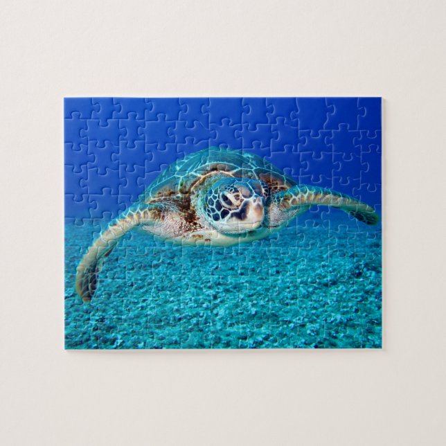 Kids underwater 110 Teile Sea turtle Jigsaw Puzzl Puzzle (Horizontal)