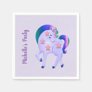 Kids Unicorn Party Serviette