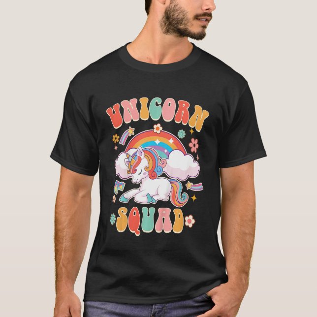Kids Unicorn Squad Rainbow Magical Unicorn  Baby G T-Shirt (Vorderseite)