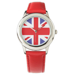 Kids Union Jack British Watch Armbanduhr