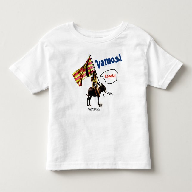 Kid's VAMOS!España! No.3 Kleinkind T-shirt (Vorderseite)