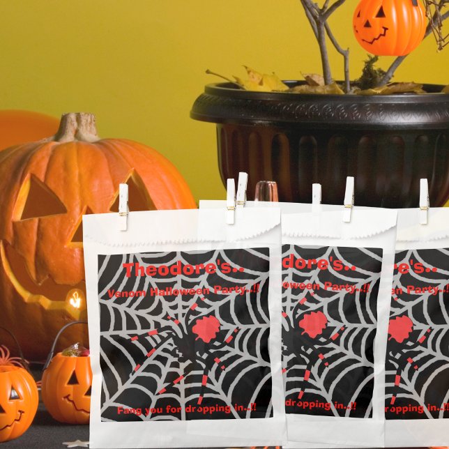 Kids Venom Halloween-Party Geschenktütchen (Venom Halloween Party Favor Bag)
