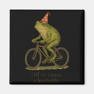 Kids verursachen Wirbel Frosch Meme Magnet