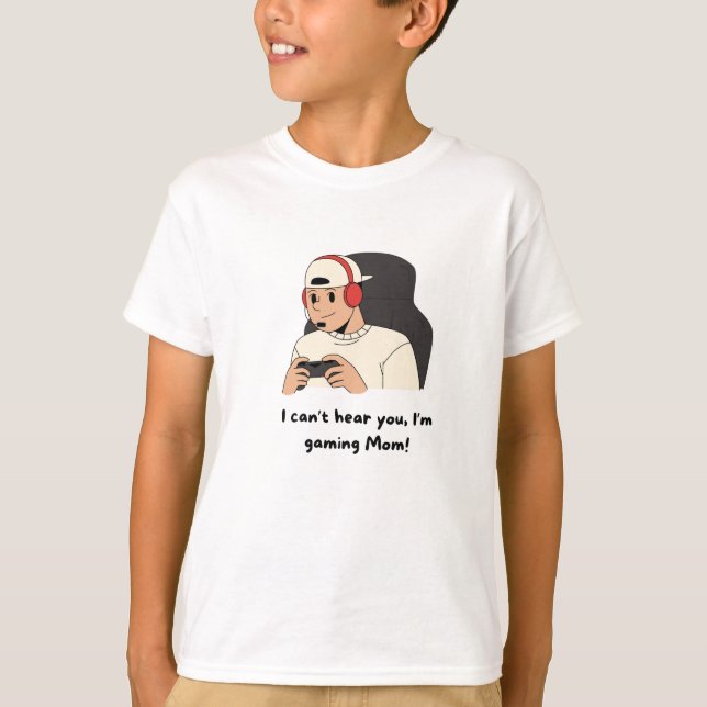 Kids Video Gaming T-Shirt (Vorderseite)