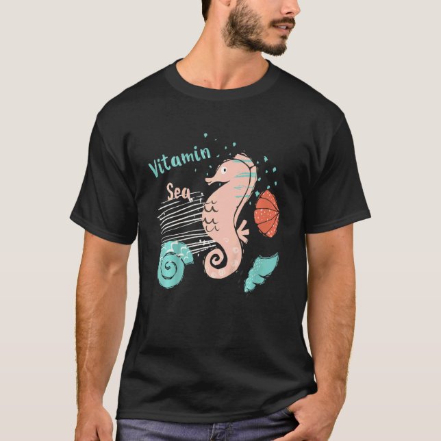 Kids Vitamin Sea Animal T-Shirt (Vorderseite)