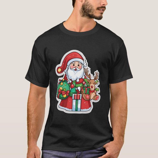 Kids Weihnachten T - Shirt - Spaß & T-Shirts für d (Vorderseite)
