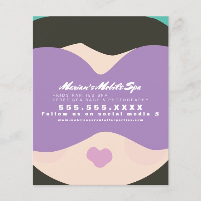 Kids Wellness-Center Business Party Rentals Flyer (Vorne)