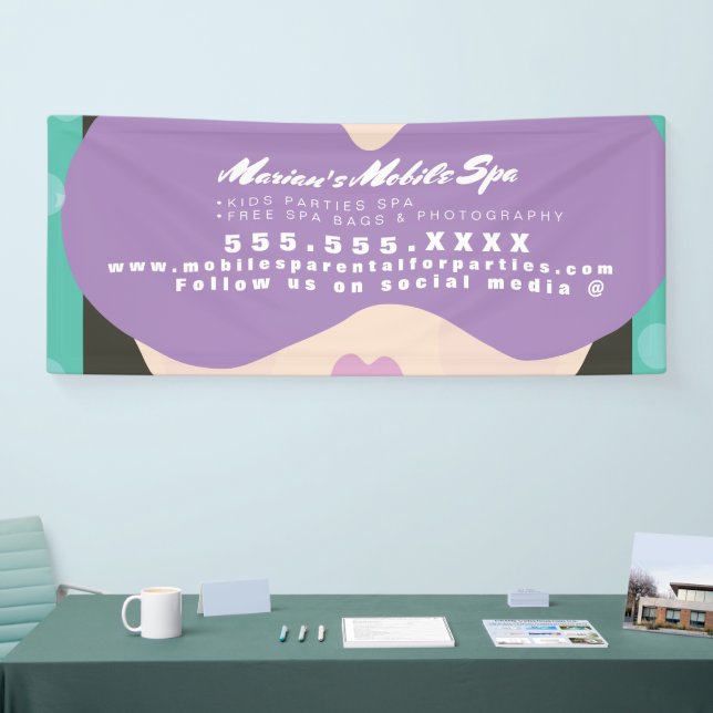 Kids Wellness-Center Business Party Vermietung von Banner (Messe)