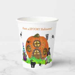 Kids Whimsical Gnomes Halloween Pappbecher