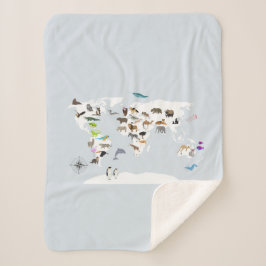 Kids World Map Animes Sherpadecke