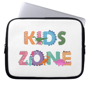 Kids Zone Dinosaurier Laptopschutzhülle