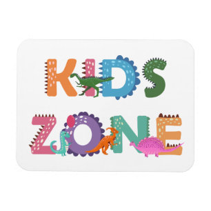 Kids Zone Dinosaurier Magnet