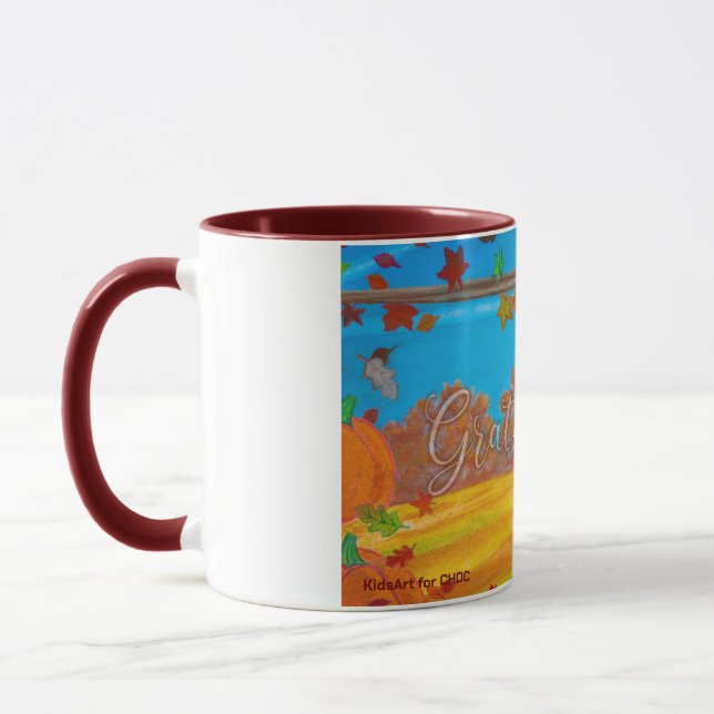 KidsArt für CHOC - Chocos Fall Fun Tasse (Links)