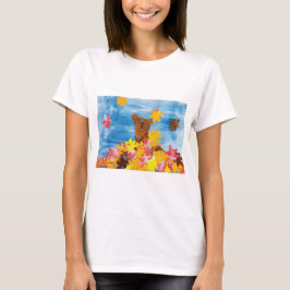 KidsArt für CHOC - Herbstlaub Bär T-Shirt