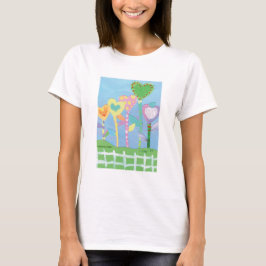 KidsArt für CHOC - Herzen mit Picketzaun T-Shirt