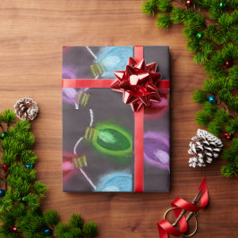 KidsArt für CHOC - Shine Bright Christmas Lights Geschenkpapier