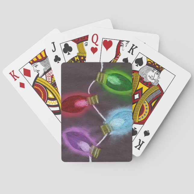 KidsArt für CHOC - Shine Bright Christmas Lights Spielkarten (Rückseite)