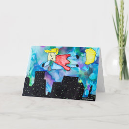 KidsArt für CHOC - Super Hero Dankeskarte