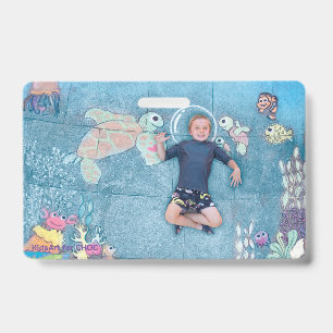 KidsArt für CHOC - Unterwasser-Explorer Ausweis