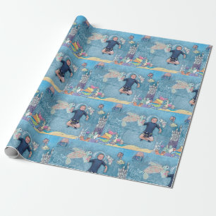 KidsArt für CHOC - Unterwasser-Explorer Geschenkpapier