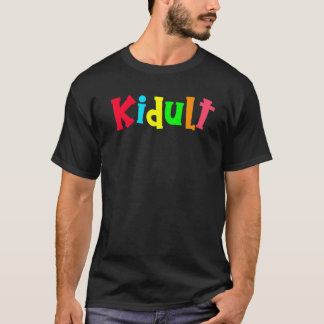 Kidult-Farben erwachsene Kinder und Erwachsene, di T-Shirt