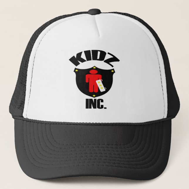 KIDZ INCORP. - "LOGO-" HUT TRUCKERKAPPE (Vorderseite)