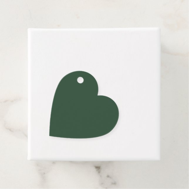 Kiefern Grün Geschenkanhänger (Beispiel)