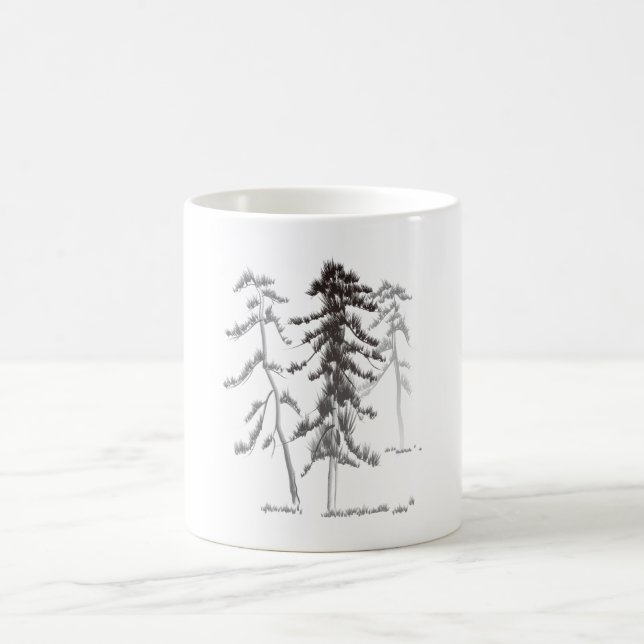 Kiefern Kaffeetasse (Mittel)