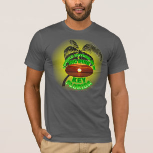Kiefern-Schlüssel-Hemd Floridas großes T-Shirt