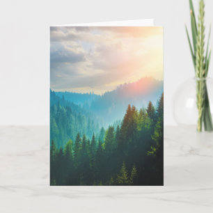 Kiefern-Wald in den Dolomit, Italien Karte