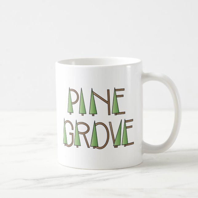 Kiefern-Waldungs-Tasse Tasse (Rechts)