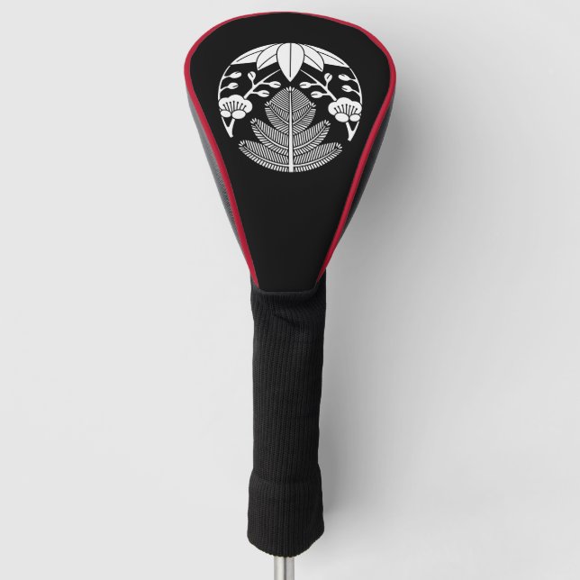 Kiefernbambusume Golf Headcover (Vorderseite)