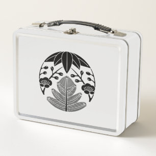 Kiefernbambusume Metall Brotdose