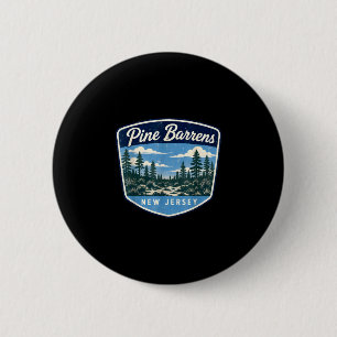 Kiefernheide New Jersey Wald Natur Outdoor Button