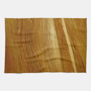 Kiefernholz II Faux-Holzoptik Küchentuch