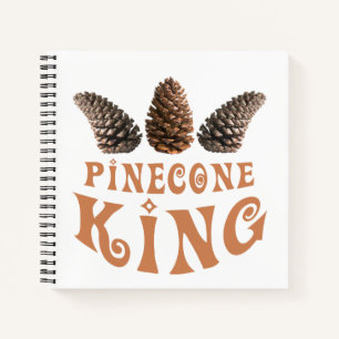 Kiefernkegel Notizbuch